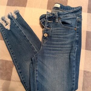 KanCan Distressed Blue Skinny Jeans